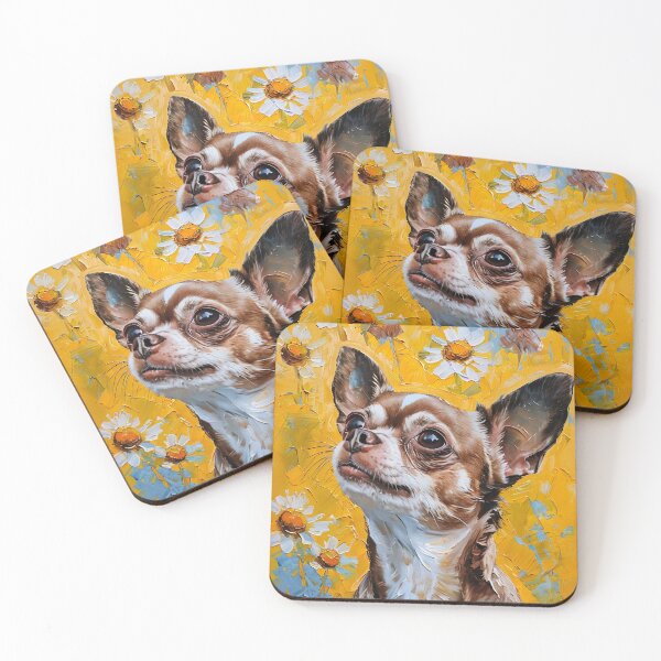 Item preview, Chihuahua in Bloom designed and sold by LemonheadLaurasArt.