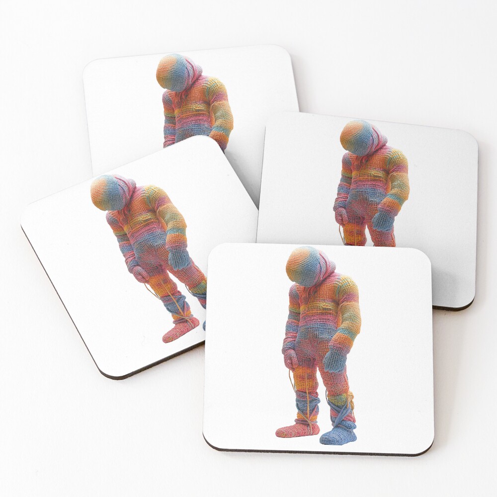 Item preview, Coasters (Set of 4) designed and sold by ThreadChuckles.