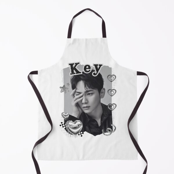 Item preview, Key from Shinee Kpop Solo Artist Black and White Collage Digital Art Portrait designed and sold by AJUNICE STUDIO.