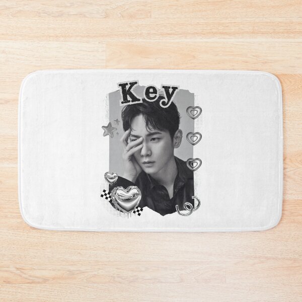 Item preview, Key from Shinee Kpop Solo Artist Black and White Collage Digital Art Portrait designed and sold by AJUNICE STUDIO.