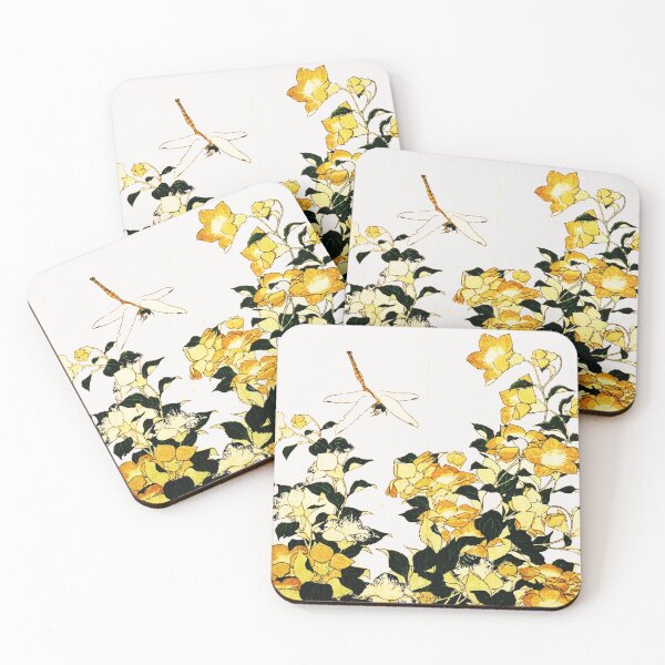 Item preview, "Bell-flower and Dragonfly" Katsushika Hokusai ~ 1833 designed and sold by RickE.