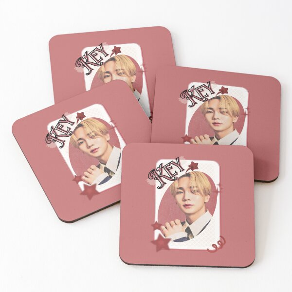 Item preview, Key from Shinee Korean Solo Artist Card Red Aesthetic Collage Design designed and sold by AJUNICE STUDIO.