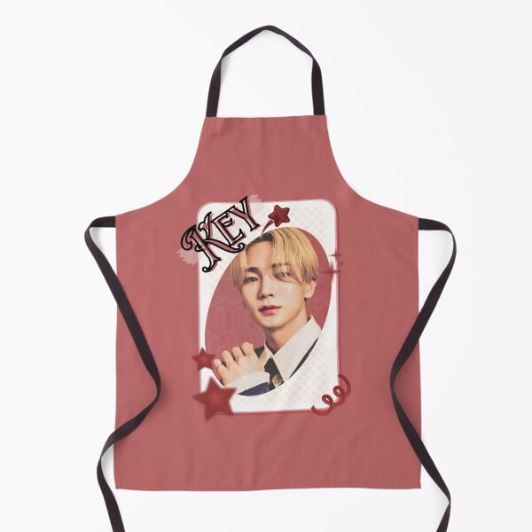 Item preview, Key from Shinee Korean Solo Artist Card Red Aesthetic Collage Design designed and sold by AJUNICE STUDIO.
