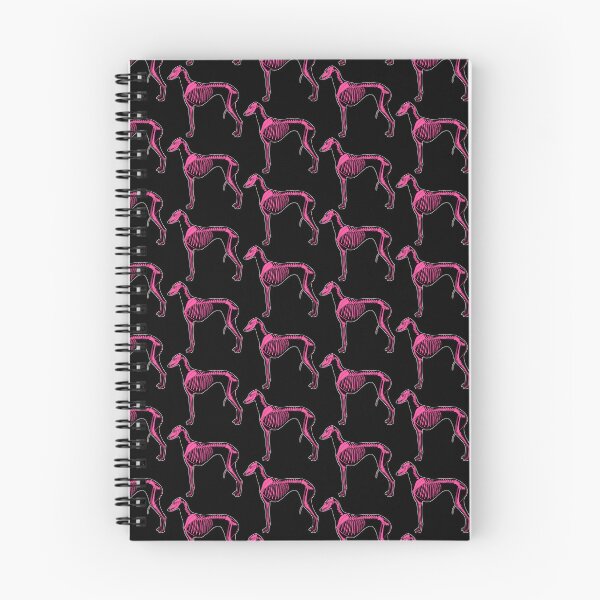 Item preview, Azawakh Skeleton- pink! designed and sold by Spinyflowerart.
