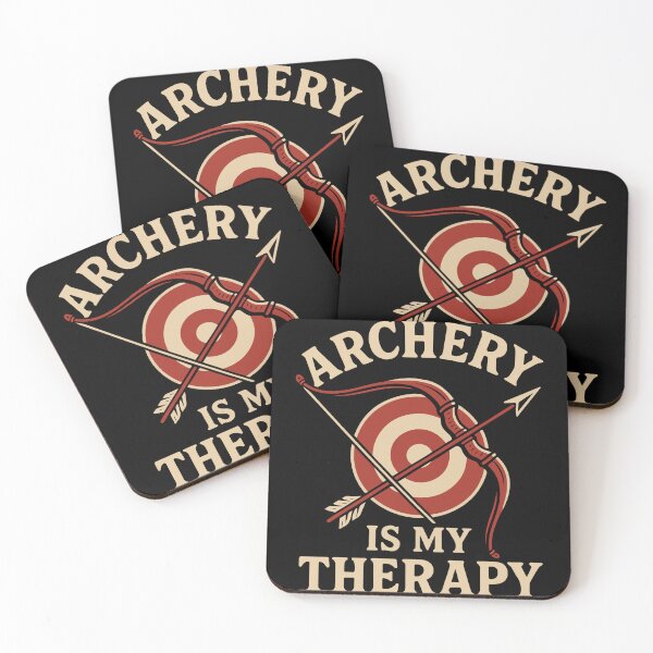 Item preview, Archery Is My Therapy Archery Bow Archer designed and sold by LuminOrb.