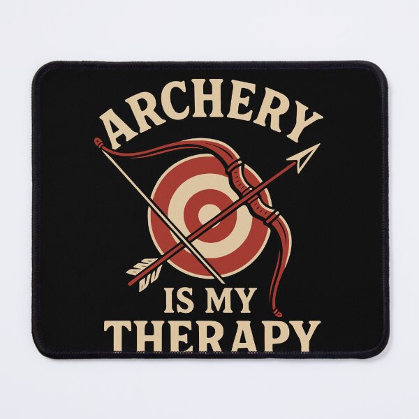 Item preview, Archery Is My Therapy Archery Bow Archer designed and sold by LuminOrb.