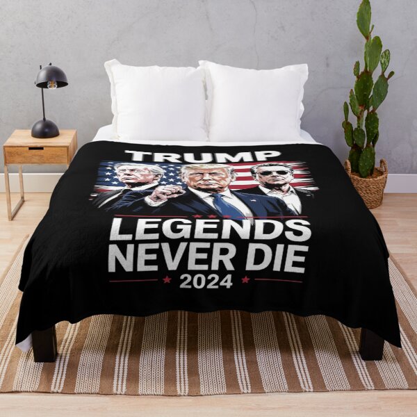 Item preview, Fight Legends Never Die 2024 Trump Shooting designed and sold by Charidana.