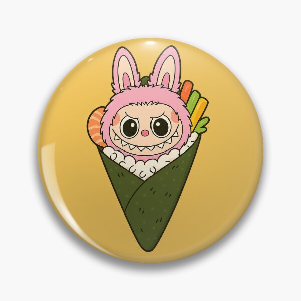 Item preview, Cute Monster in Sushi Roll designed and sold by Dreamiz.