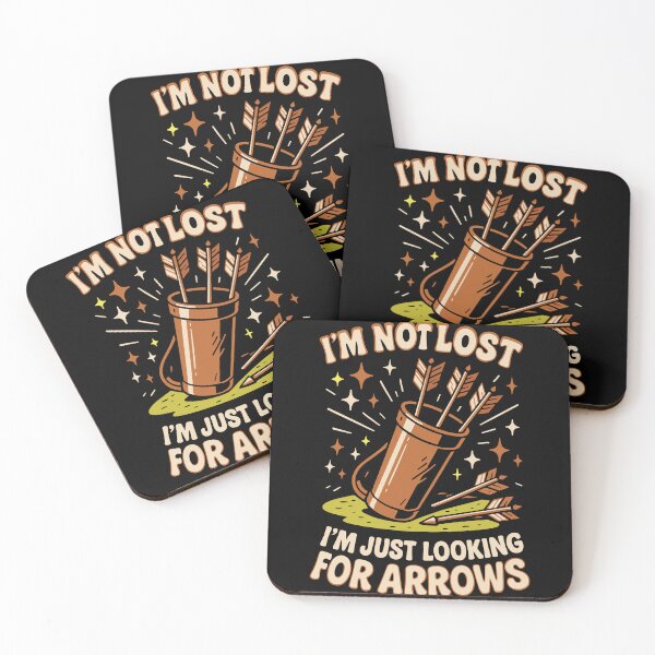 Item preview, I'm Not Lost Looking Arrows Archery Bow Archer designed and sold by LuminOrb.