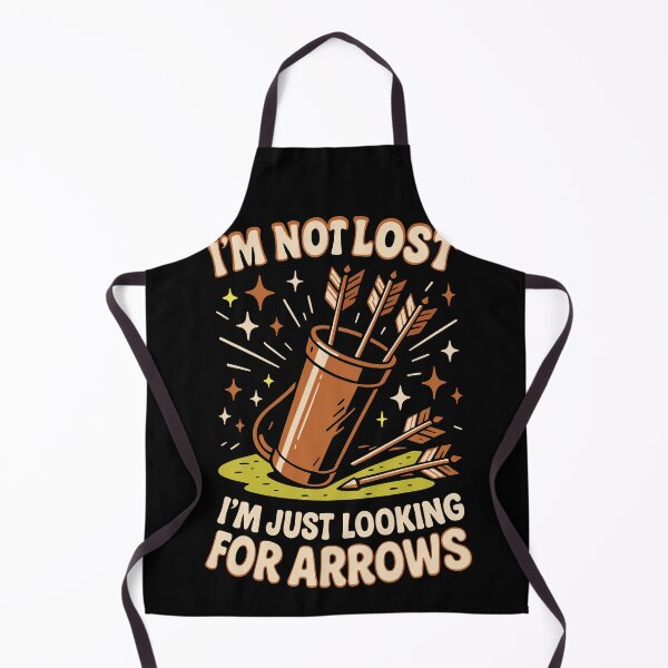 Item preview, I'm Not Lost Looking Arrows Archery Bow Archer designed and sold by LuminOrb.