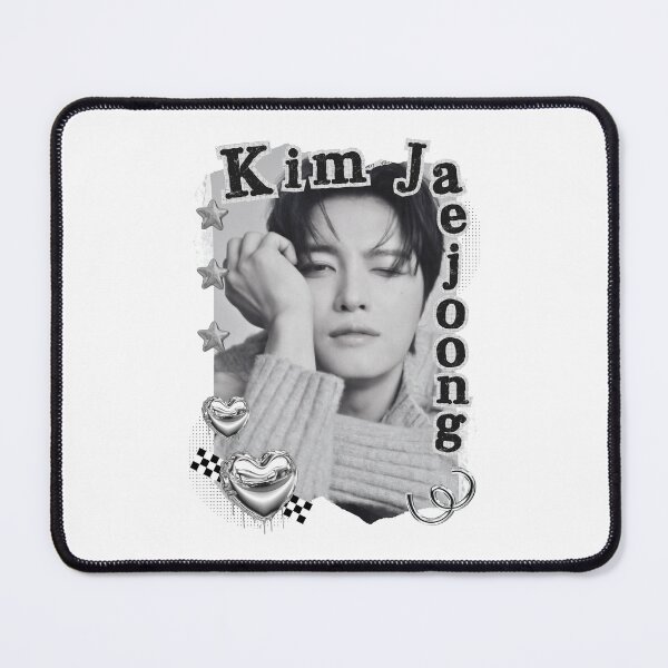 Item preview, Kim Jae-joong Kpop Solo Artist Black and White Collage Digital Art Portrait designed and sold by AJUNICE STUDIO.