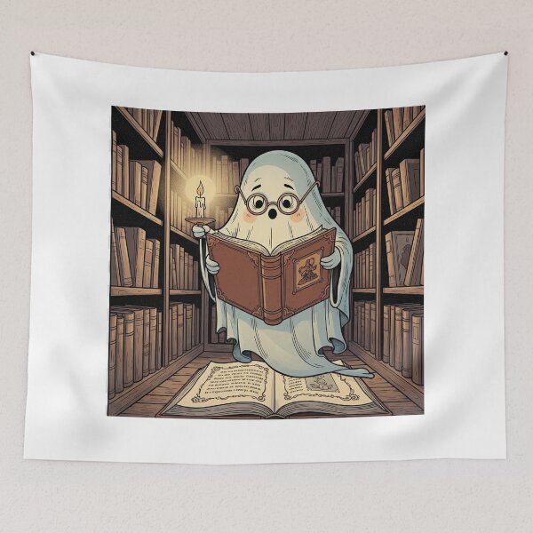 Item preview, Dark Academia Ghost Librarian designed and sold by ColorVR.