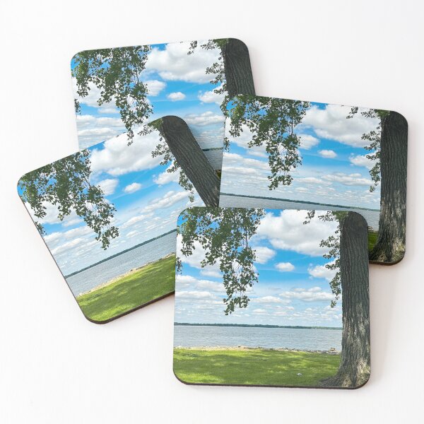 Item preview, Lake view at Grand Lake in Saint Marys Ohio designed and sold by NatureVibesHere.