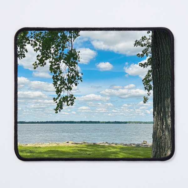 Item preview, Lake view at Grand Lake in Saint Marys Ohio designed and sold by NatureVibesHere.