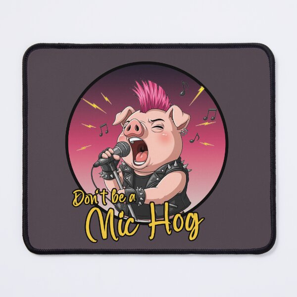 Item preview, Don't Hog the Mic designed and sold by ZZPDesigns.