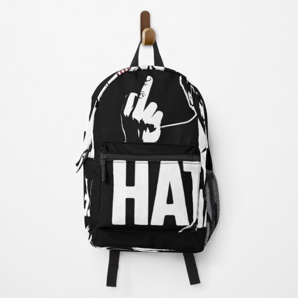 Item preview, Haters Gonna Hate President Donald Trump Middle Finger designed and sold by Charidana.