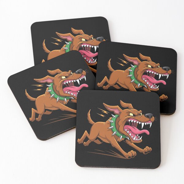 Item preview, Ferocious Attack Dog Cartoon designed and sold by dreephic22.