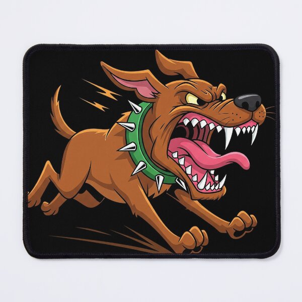Item preview, Ferocious Attack Dog Cartoon designed and sold by dreephic22.