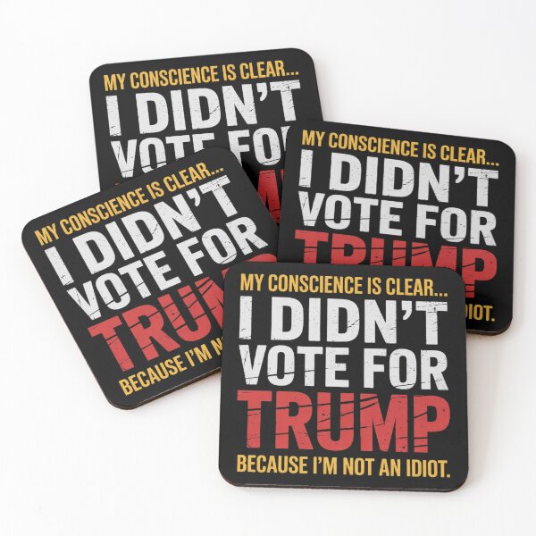 Item preview, I Didn't Vote For Trump designed and sold by Charidana.