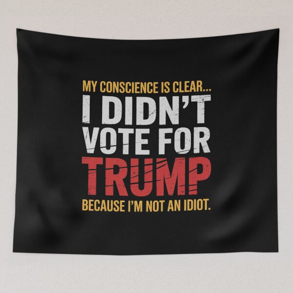 Item preview, I Didn't Vote For Trump designed and sold by Charidana.