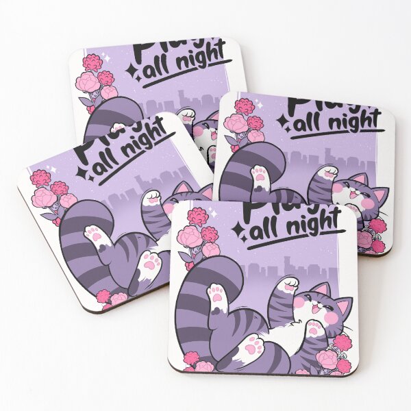 Item preview, PLAY ALL NIGHT CAT designed and sold by Merih.