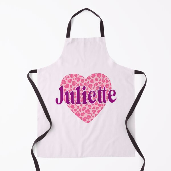 Item preview, Juliette Name Pink Leopard Heart designed and sold by Jeallan Designs.