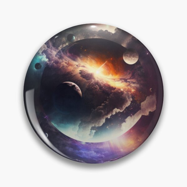 Item preview, Moon and Galaxy Nebula designed and sold by TheDadadog.