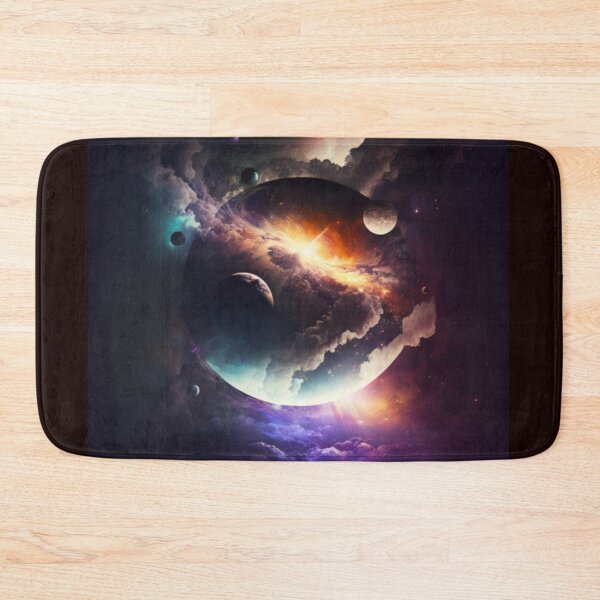 Item preview, Moon and Galaxy Nebula designed and sold by TheDadadog.