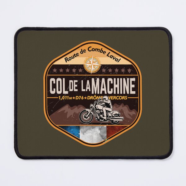 Item preview, Col de la Machine Route de Combe Laval France Sticker TShirt 01 designed and sold by OuterShellUK.