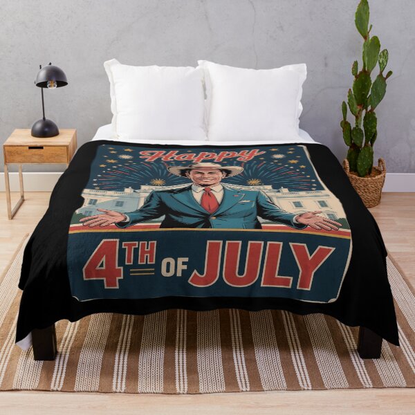 Item preview, Trump Happy 4th Of July designed and sold by Charidana.