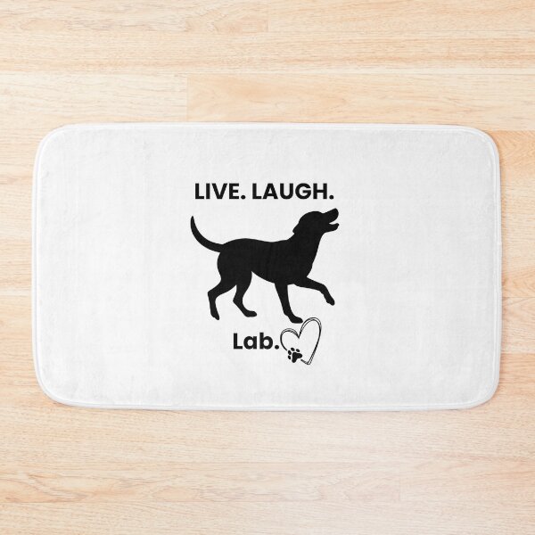 Item preview, Live. Laugh. Lab. designed and sold by Dog Lover Designs.