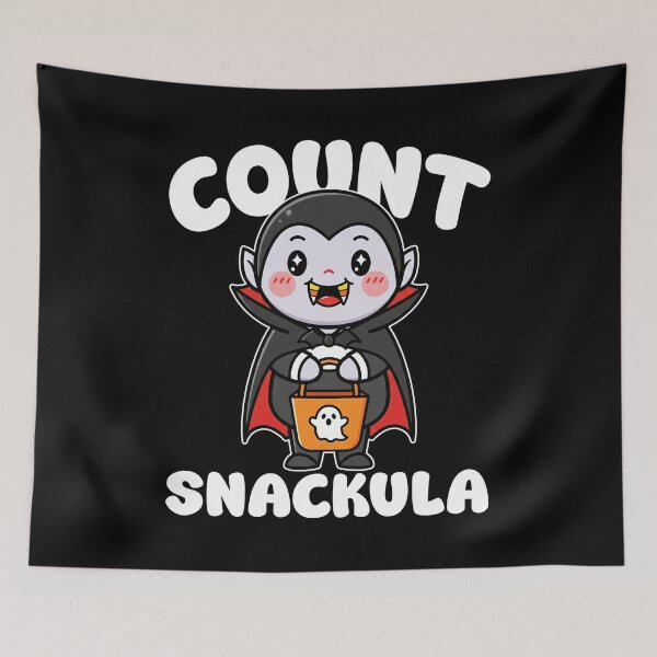 Item preview, COUNT SNACKULA - VAMPIRE HALLOWEEN designed and sold by KEF Custom.