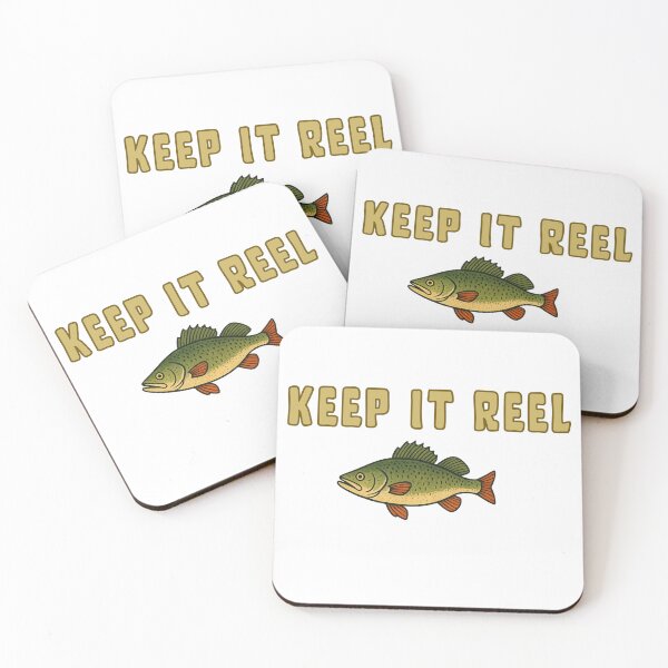 Item preview, Keep It Reel – Funny Fishing Pun Design designed and sold by AmeliaKrysiak.