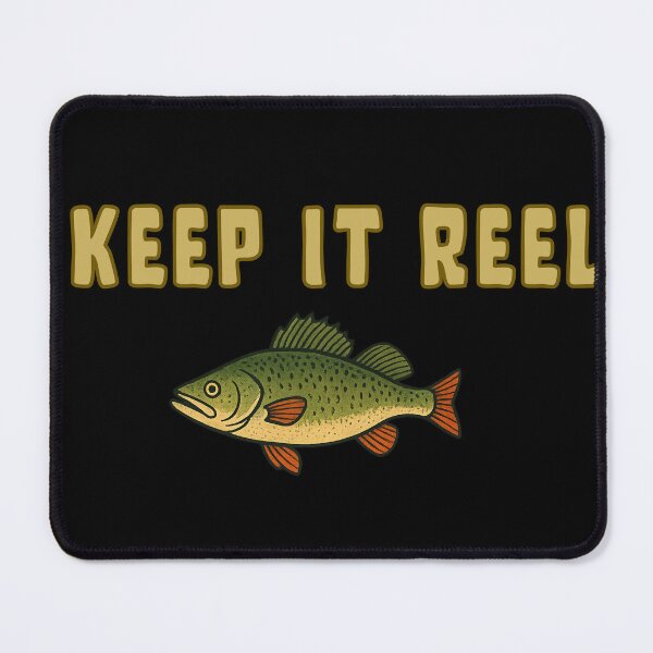 Item preview, Keep It Reel – Funny Fishing Pun Design designed and sold by AmeliaKrysiak.