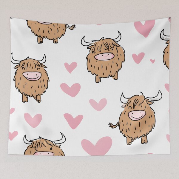 Item preview, Cute Highland cattle designed and sold by DerSenat.