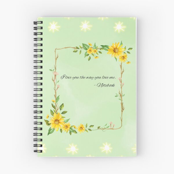 Item preview, I love you the way you love me Notebook  designed and sold by RSUS.