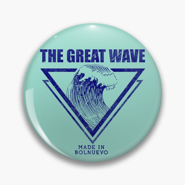Item preview, The Great Wave of Bolnuevo Azul designed and sold by mzrn-souvenirs.