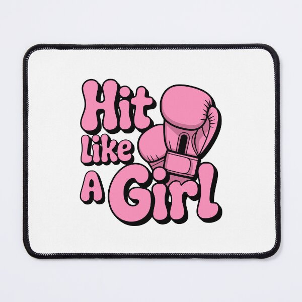 Item preview, Hit Like A Girl! Pink Girlie designed and sold by PMCreative.