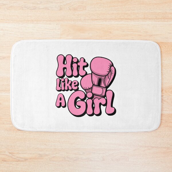 Item preview, Hit Like A Girl! Pink Girlie designed and sold by PMCreative.