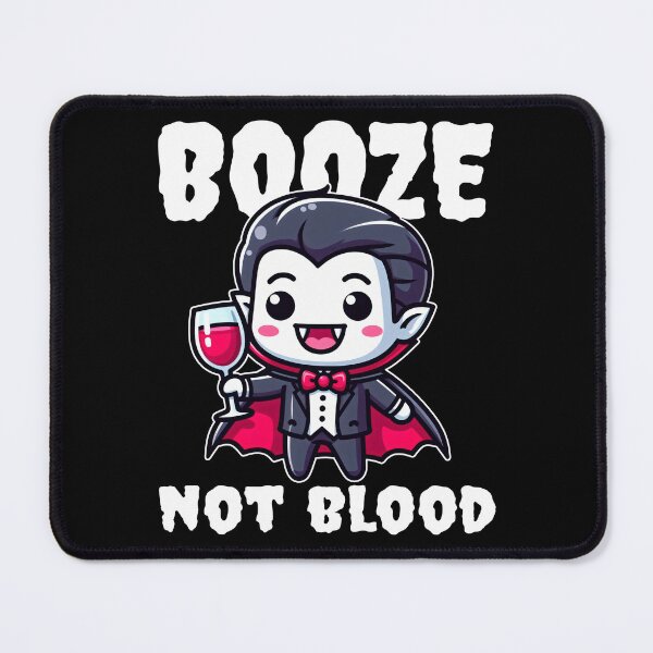 Item preview, BOOZE NOT BLOOD - VAMPIRE HALLOWEEN designed and sold by KEF Custom.
