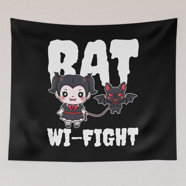 Item preview, BAT WI-FIGHT - VAMPIRE HALLOWEEN designed and sold by KEF Custom.