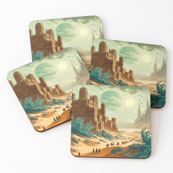 Item preview, a Journey through a alien desert designed and sold by jznq.
