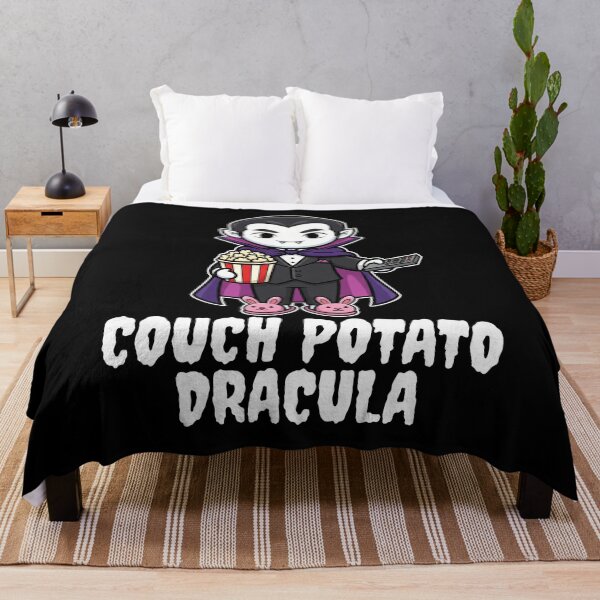 Item preview, COUCH POTATO - VAMPIRE HALLOWEEN designed and sold by KEF Custom.
