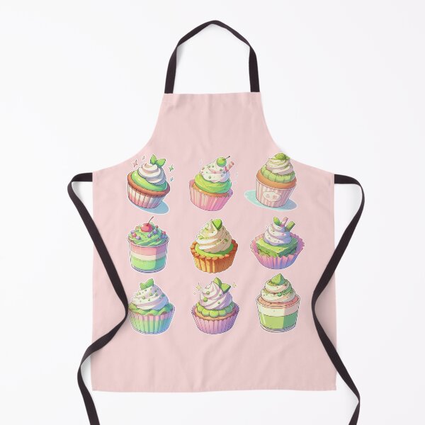 Item preview, Kawaii Matcha Dessert – Cute Japanese Anime Manga Style Sweets designed and sold by Sugar Wisdom .