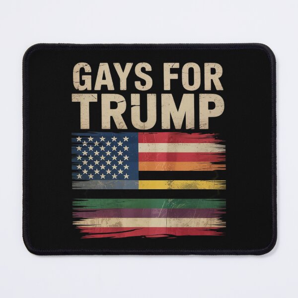 Item preview, Gays For Trump Usa Flag Pro Reelect Donald Lgbt  designed and sold by Charidana.