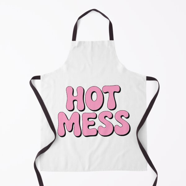 Item preview, Hot Mess! Pink Girlie Quote designed and sold by PMCreative.