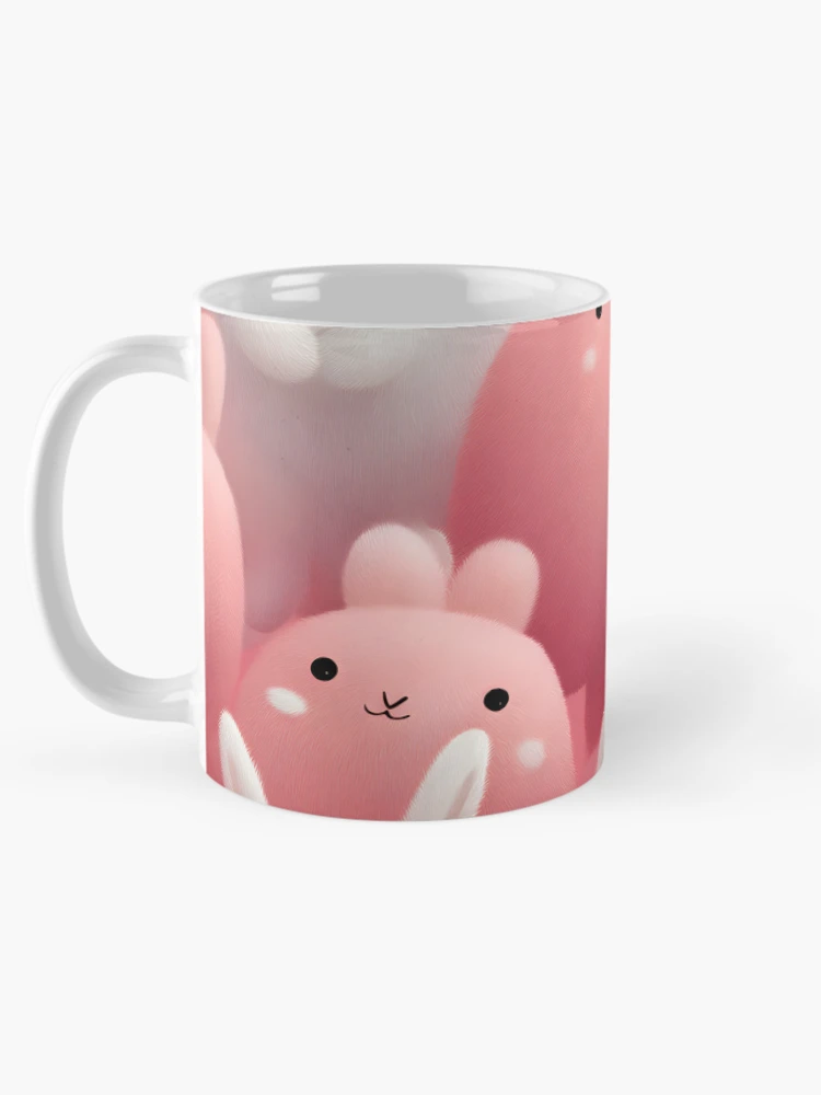 Thumbnail 5 of 6, Coffee Mug, Rabbits | Rabbit pattern designed and sold by DerSenat.