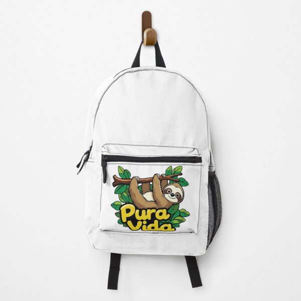 Item preview, ✨ Pura Vida Sloth – Tropical Costa Rica Sticker ✨ designed and sold by TicoInk.