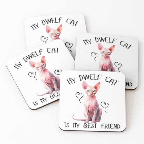 Item preview, My Dwelf Cat Is My Best Friend designed and sold by Viikis.