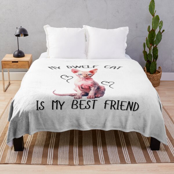 Item preview, My Dwelf Cat Is My Best Friend designed and sold by Viikis.